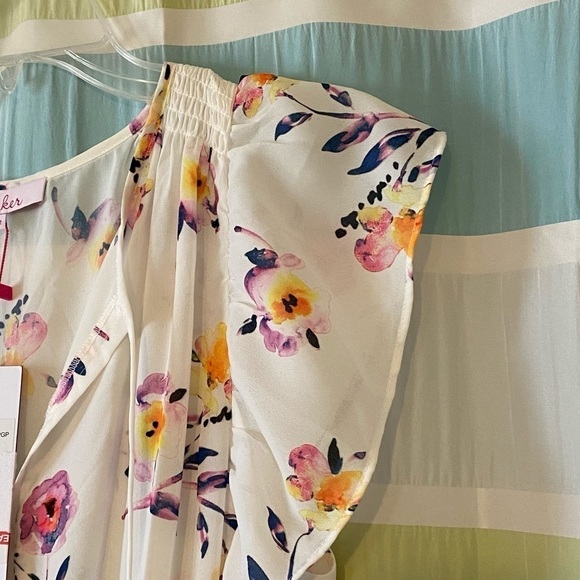 Parker NWT Smocked Dress Primose Flutter Sleeve Sz Med - Picture 9 of 10